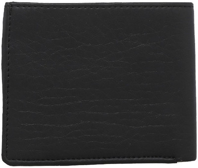 

ABLOOM Men Black Fabric Wallet(5 Card Slots)