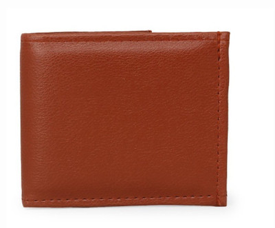 LAER Boys Tan Artificial Leather Wallet(5 Card Slots)