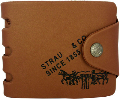 

Apki Needs Boys Tan Artificial Leather, Canvas Wallet(4 Card Slots)