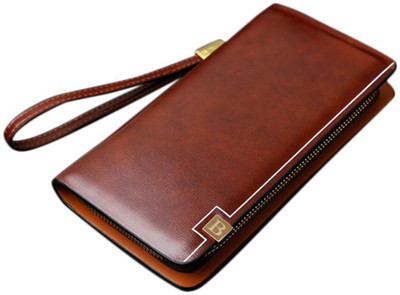 

DECARLO Women Formal Brown Artificial Leather Wallet(10 Card Slots)