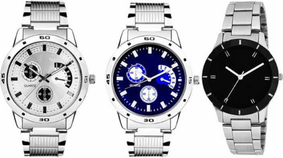 

Montres New Designer Chronograph printed Stainless Steel Strap Boys Watch - For Men