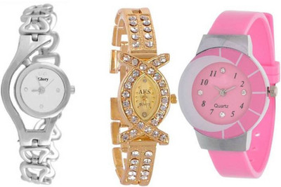 

KNACK KN414Nk109 perfect combo of multi-color letest watch for girls Watch - For Girls