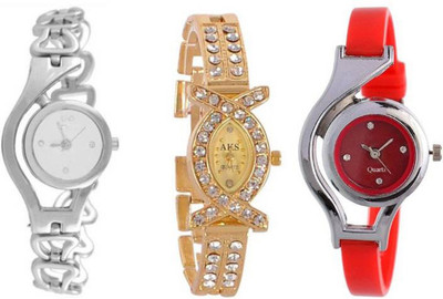 

KNACK KN414Nk114 perfect combo of multi-color letest watch for girls Watch - For Girls