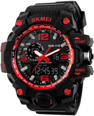

Skmei AD1155RED ANALOG+DIGITAL WATCH FOR MAN Watch - For Men