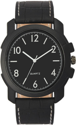 

Talgo RRVOLGA0014 Black Analogue Dial And Black Leather Belt Watch - For Boys