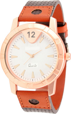 

just like Gold Leather Strap Stylish Designer Watch For Boys And Girls And Men And Women Watch - For Couple Watch - For Boys Watch - For Boys