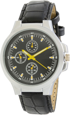 just like Black Leather Strap Stylish Designer Watch For Boys And Girls And Men And Women Watch - For Couple Watch - For Boys Watch - For Boys
