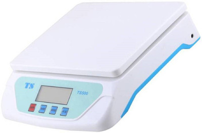 

WDS New TS 500 Digital 25Kg With Adapter Electronic Weighing Scale (White, Blue) Weighing Scale(White)