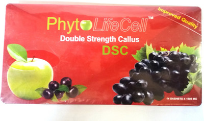 

Phyto Life Cell APPLE,GRAPE, DOUBLE STRENGTH PACK OF 1 PACKET(21 g)