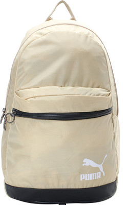 

Puma Originals Daypack IND 26 L Backpack(Beige), Pebble-steel gray