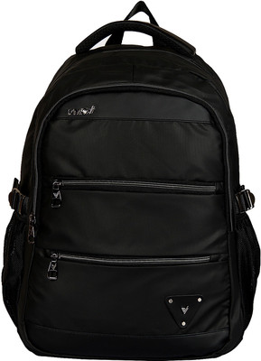 

Tamo Adroit Black Color 18 inches Backpack Adults-Unisex 28 L Backpack(Black)