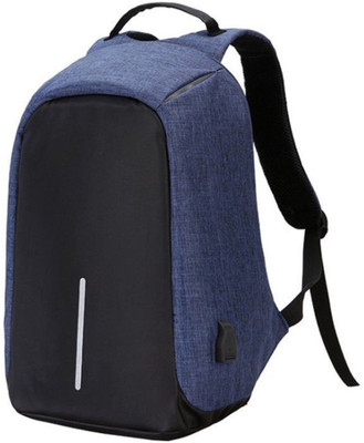 

24x7eMall Travel Backpack, Anti-theft Laptop Backpack with USB Charging Port, Large Capacity Waterproof School Bag for College Student Work Men & Women, Light Weight 20 L Laptop Backpack(Multicolor), Blue