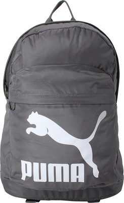 

Puma Originals Backpack IND 20 L Backpack(Grey), Steel gray