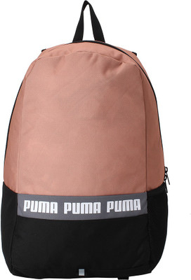 

Puma Phase Backpack II 25 L Backpack(Brown, Black), Peach beige