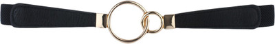 

Kazo Women Black Artificial Leather Belt