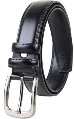 

Variety Men Formal, Casual, Party, Evening Black Genuine Leather Belt