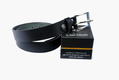 

IMPOF Men Black Genuine Leather Belt