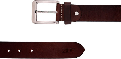 

Zido Men Formal Brown Genuine Leather Belt