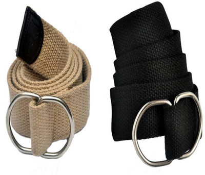

Variety Boys Casual Beige, Black Canvas Belt