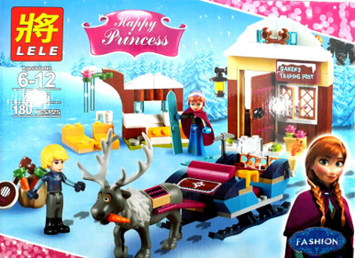 

Mohaak Gallery Happy Princess Interlocking Building Blocks ( 180 Pieces ) - A Premium Quality Product(Multicolor)