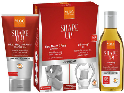 

VLCC Shape Up HTA Shapping Gel & Slimming Oil Kit(200 ml)