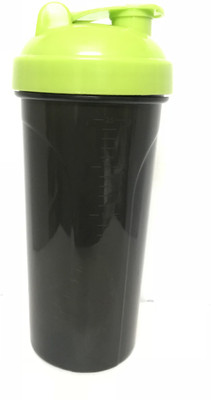 

Go Shaker Protein Shaker Bottle, 700 ml, Steel ball shaker, BPA Free, EA Free 700 ml Shaker(Pack of 1, Green)