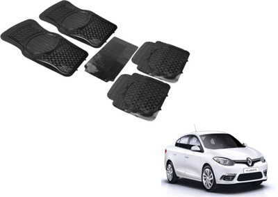 MOCKHE PVC (Polyvinyl Chloride) Standard Mat For  Renault Fluence(Black)