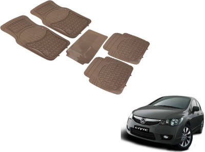 MOCKHE PVC (Polyvinyl Chloride) Standard Mat For  Honda Civic(Beige)