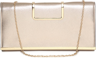 

Kazo Casual Gold Clutch