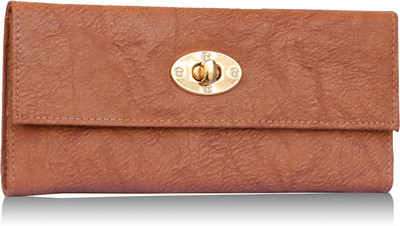 

Aisna Women Casual Brown Artificial Leather Wallet(14 Card Slots), Khaki