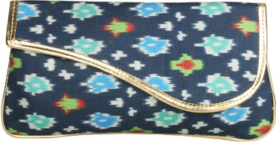 

La Fleur Casual Blue Clutch