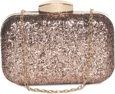

Kazo Casual Gold Clutch