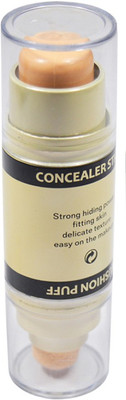 

Kiss Beauty Fashional Charm Concealer-01 And Cushion Puff Concealer(Porcelain, 10 g)