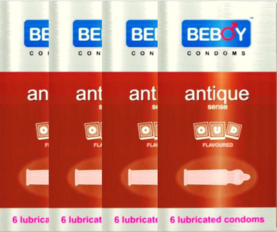 beboy Oud Condom For Men's Condom(Set of 4, 24S)