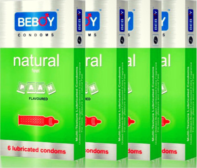 

beboy Paan Condom For Men's Condom(Set of 4, 24S)