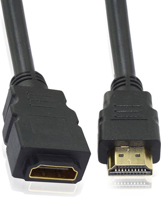 

ANDTRONICS HDMI Extension HDMI Cable(HDTV, Set Top Box, DTH, DVD Players, Black)