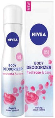 

Nivea Fresh Rose & Care Gas Free Body Deodorizer Deodorant Spray - For Women(120 ml)