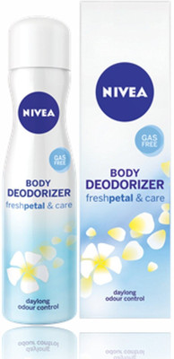 

Nivea Fresh Petal & Care Gas Free Body Deodorizer Deodorant Spray - For Women(120 ml)