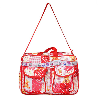 

MN OVERSEAS Multi Purpose Diaper cum Utility baby Bag Diaper Bag(Red)