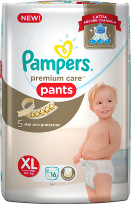 

Pampers Premium Care Pants Diapers - XL(16 Pieces)