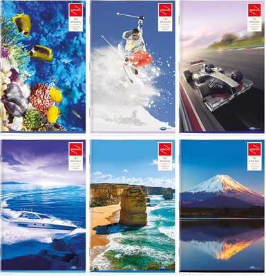 

Navneet Assorted Notebook(Lifescape Series, Multicolor, Pack of 6)