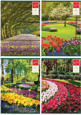 

Navneet A4 Notebook(Flower Garden, Multicolor, Pack of 4)
