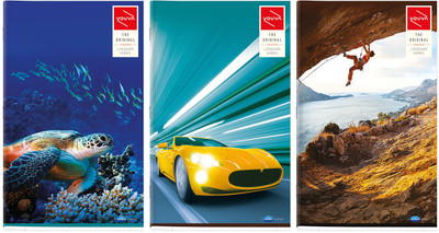 

Navneet Assorted Notebook(Lifescape Series, Multicolor, Pack of 3)