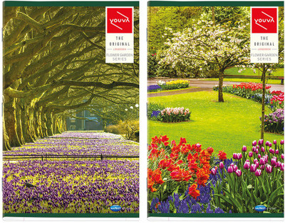 

Navneet Regular Notebook(Flower Garden, Multicolor, Pack of 2)