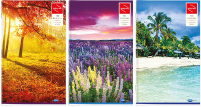 

Navneet Assorted Notebook(Lifescape Series, Multicolor, Pack of 3)