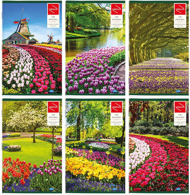 

Navneet Regular Notebook(Flower Garden, Multicolor, Pack of 6)