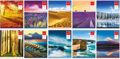 

Navneet Regular Notebook(Planet Earth, Multicolor, Pack of 10)