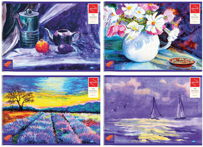 

Navneet Assorted Notebook(Violet, Multicolor, Pack of 4)