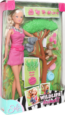 

Simba STEFFI LOVE WILDLIFE ANIMALS & DOLL(Multicolor)