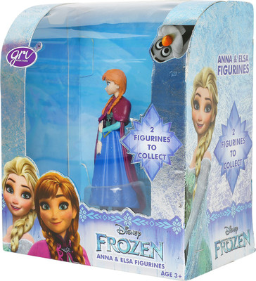 

GRV Kreations Frozen Figurine Anna Doll for girls(Multicolor)